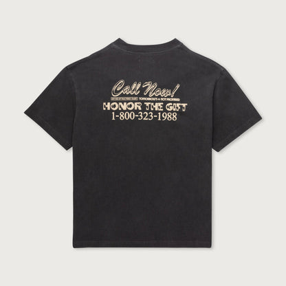 Honor The Gift - Procastination Hotline S/S Tee Black