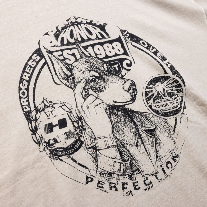 Honor The Gift - Procastination Hotline S/S Tee Cream