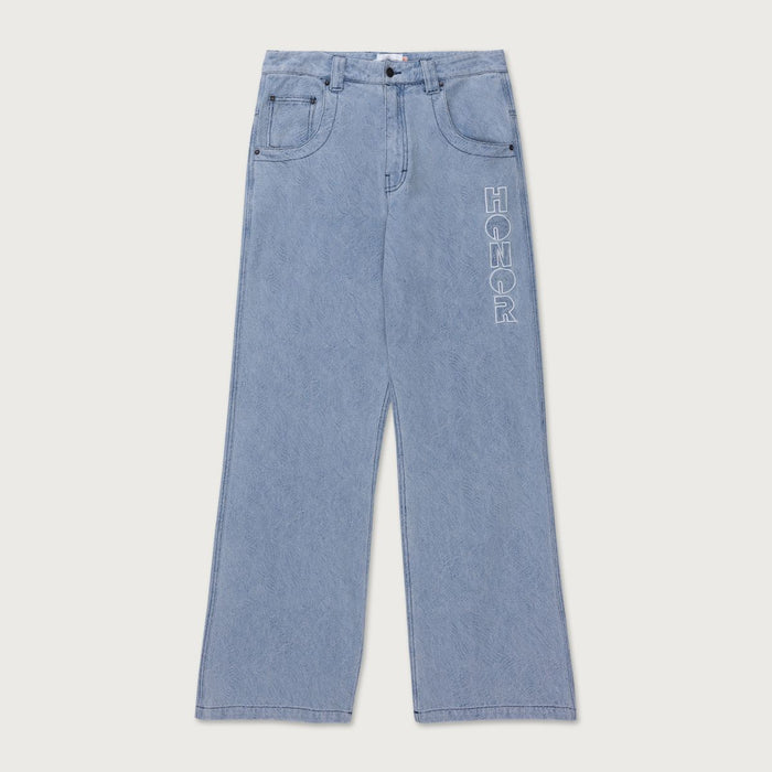 Honor The Gift Indigo Wide Leg - Light Indigo