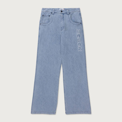 Honor The Gift Indigo Wide Leg - Light Indigo