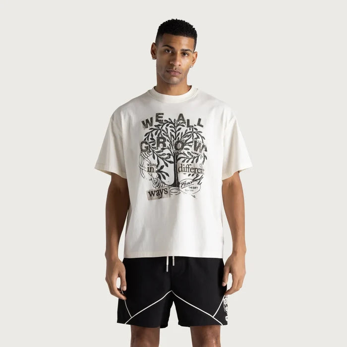 Honor The Gift WE ALL GROW TEE White