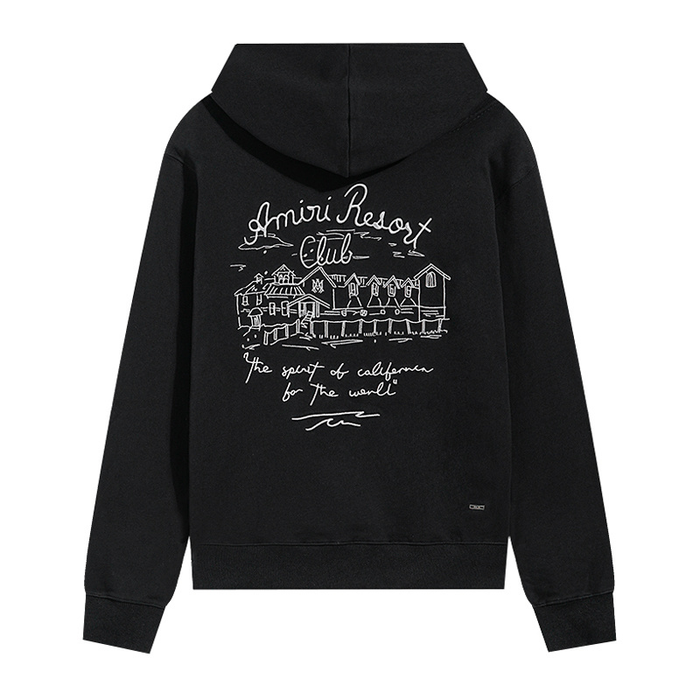 Hoodie Amiri Resort Club Black