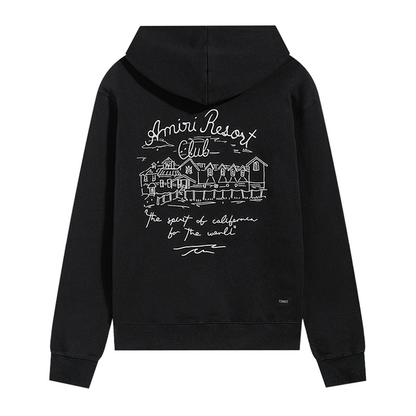 Hoodie Amiri Resort Club Black