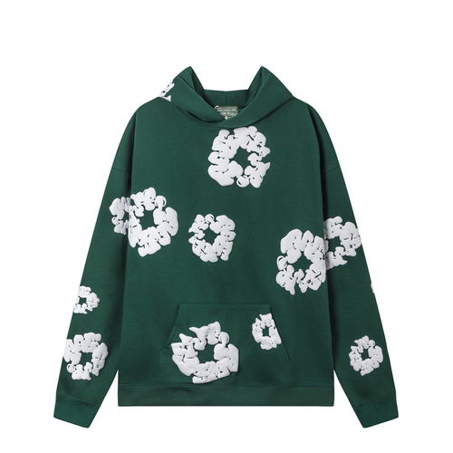 Hoodie Denim Tears Green