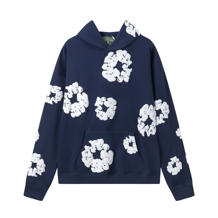Hoodie Denim Tears Navy Blue