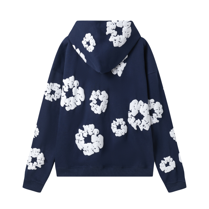 Hoodie Denim Tears Navy Blue