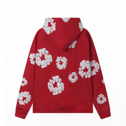 Hoodie Denim Tears Red