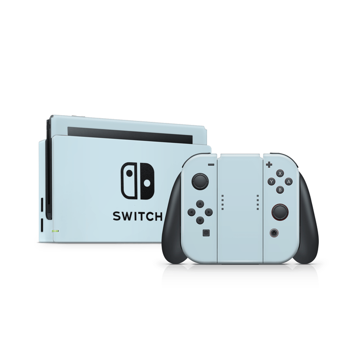 Icy Blue Nintendo Switch Decal Skin