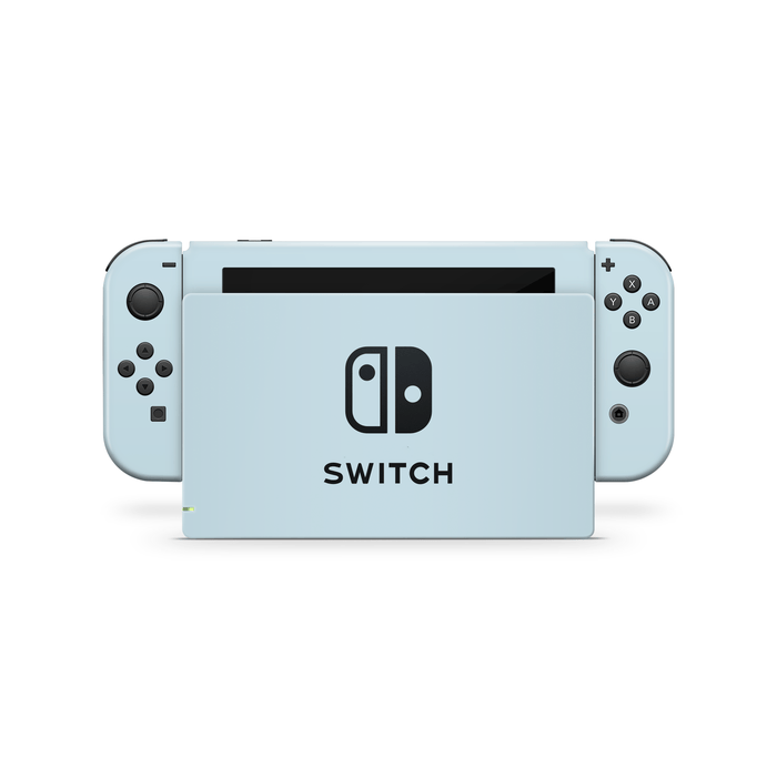 Icy Blue Nintendo Switch Decal Skin