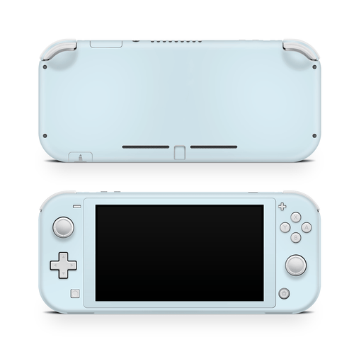 Icy Blue Nintendo Switch Lite Decal Skin