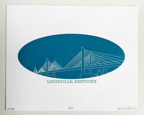 Ink Sheep Press - Abraham Lincoln Bridge Limited Edition Prints