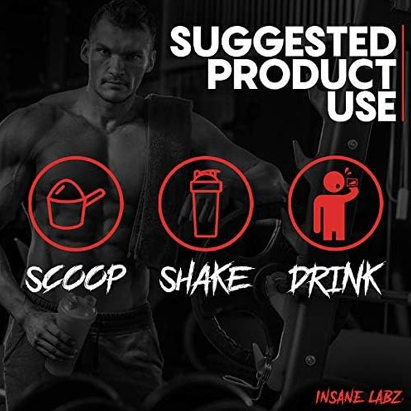 Insane Labz Psychotic Black Pre-Workout 35 Servings