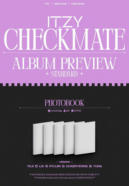 ITZY - CHECKMATE Standard Edition (You Can Choose Version)