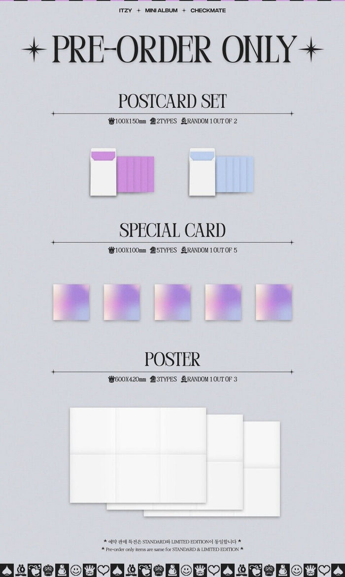ITZY - CHECKMATE Standard Edition (You Can Choose Version)