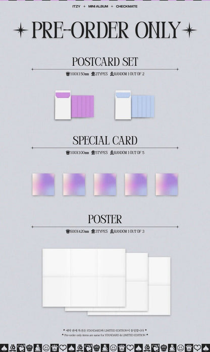 ITZY - CHECKMATE Standard Edition (You Can Choose Version)