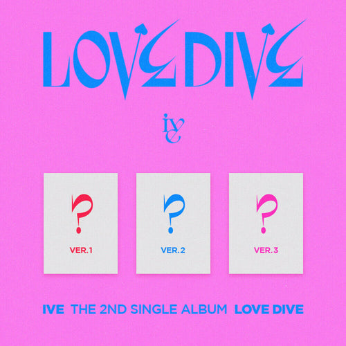 IVE - LOVE DIVE 2nd Single Album (You Can Choose version)