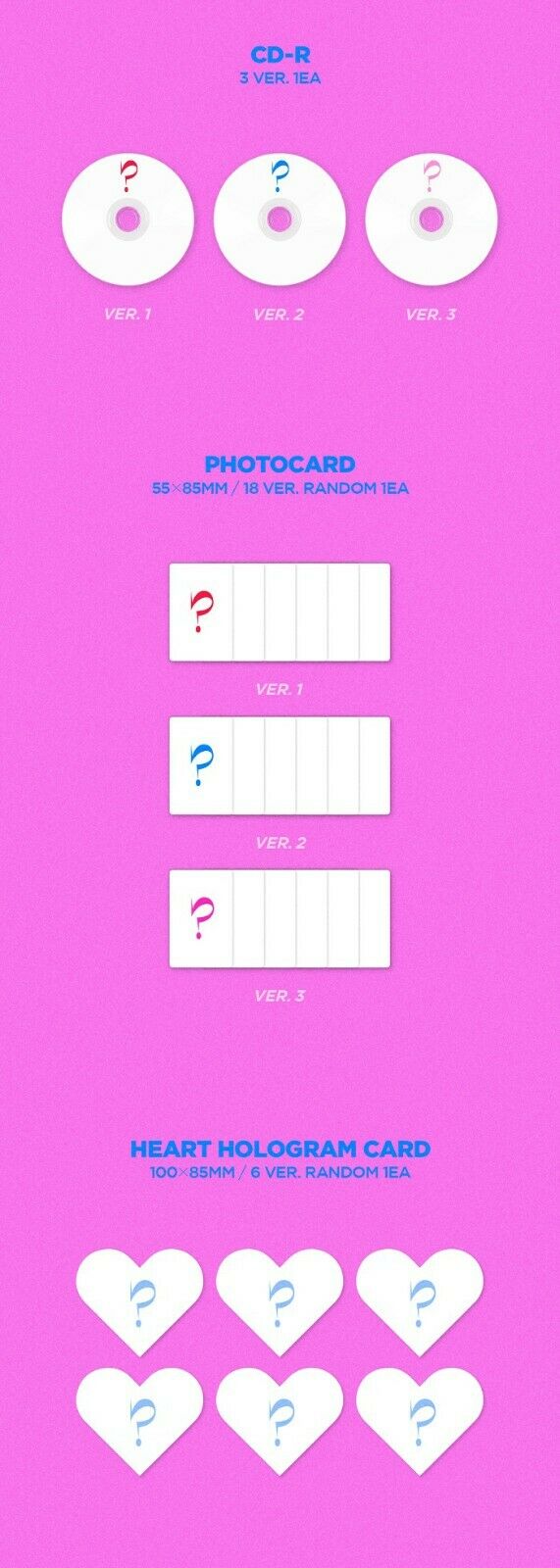 IVE - LOVE DIVE 2nd Single Album (You Can Choose version)
