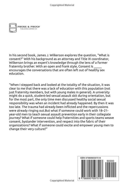 James Wilkerson - Consent is…