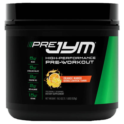 JYM High-Performance Pre-Workout 20serv
