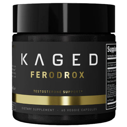 Kaged Muscle Ferodrox Natural Test Support Capsules