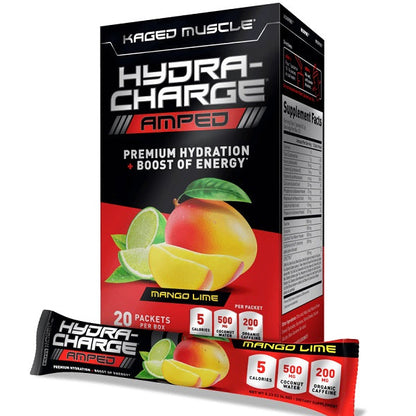 Kaged Muscle Hydra-Charge Amped Singles 20pk