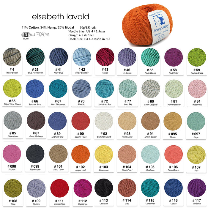 Elsebeth Lavold - Hempathy / S / PRE-ORDER any 1 color