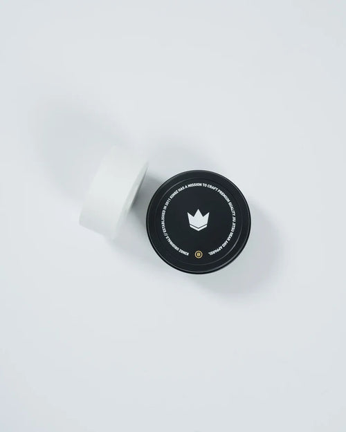 Kingz Athletic Tape White - Overhead View - Self-Adhesive White Sports Tape Roll for BJJ Training