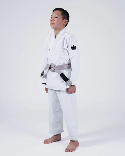 Kingz Kore V2 Youth BJJ Gi - White – view 3