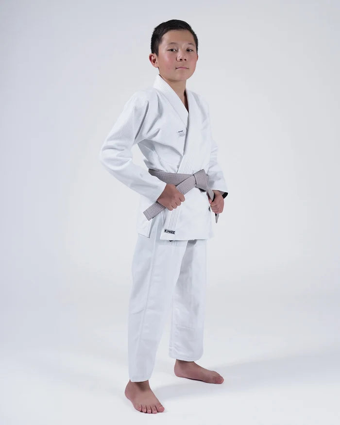 Kingz Kore V2 Youth BJJ Gi - White – view 8