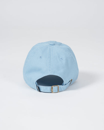 Kingz Kore Dad Hat Baby Blue - Back View Adjustable Strap Metal Buckle Closure Soft Cotton Fabric Minimalist Design Casual Wear BJJ Training Accessories [color:Baby Blue]