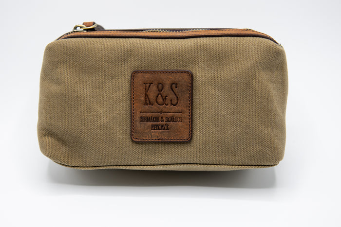K&S Snyrtitaska vax canvas  - Snyrtitaska