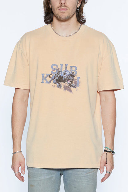 KSUBI apex biggie ss tee flare - orange