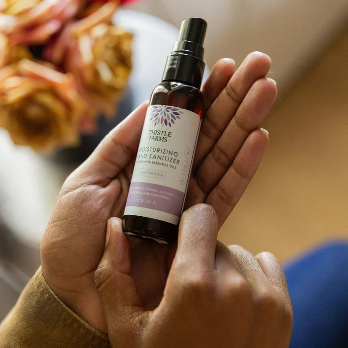 Lavender Moisturizing Hand Sanitizer Spray- 2 oz