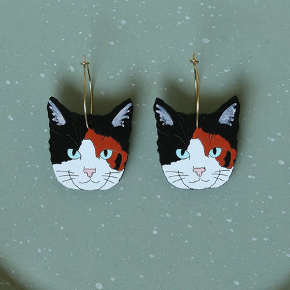 Le Chic Miami - Cat Hoop Earrings