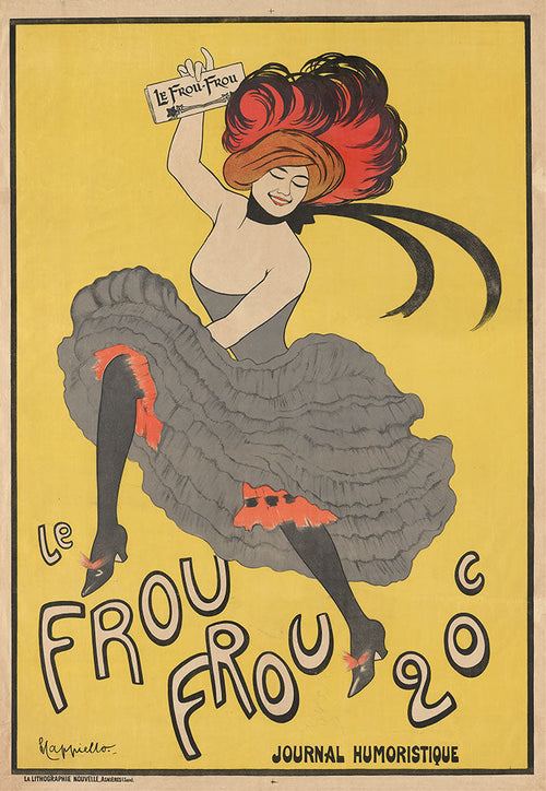 Le Frou Frou by Leonetto Cappiello - Art Print - Zapista