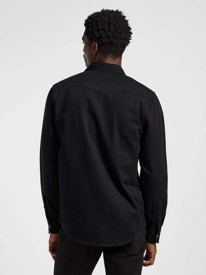 Lee Regular Western Shirt Black - Kormákur & Skjöldur
