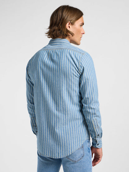 Leesure Shirt Indigo Dobby - Kormákur & Skjöldur
