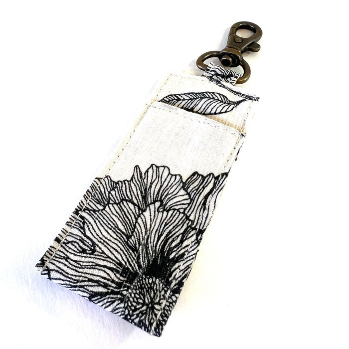White/Gray Floral