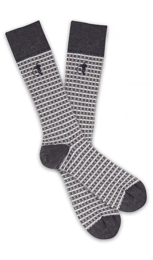 London Sock Shaken and Stirred Grey