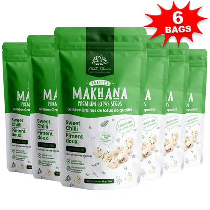 Maa Khana Makhana Premium Lotus Seeds 6pk