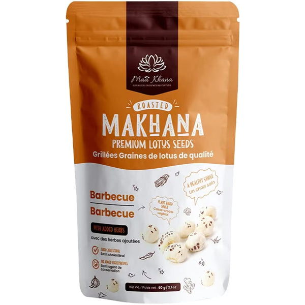 Maa Khana Makhana Premium Lotus Seeds 6pk