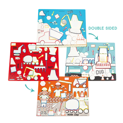Magic Water Placemats - Construction