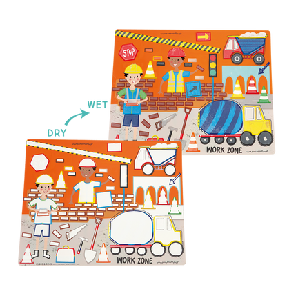 Magic Water Placemats - Construction