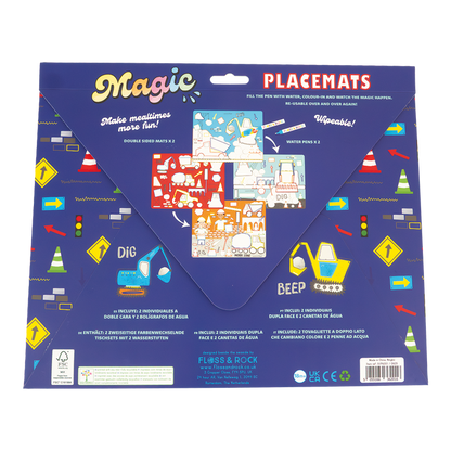 Magic Water Placemats - Construction