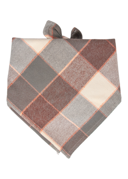 Magnolia Flannel Dog Bandana - Crew LaLa
