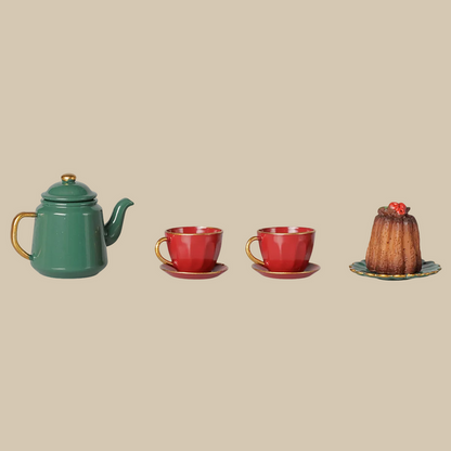 Maileg | Christmas Tea Party Red Green| Mouse (Ships Early November)