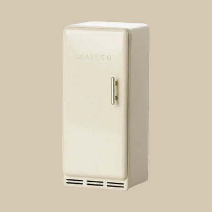 Maileg | Fridge Off White Mouse Size Happy Monkey