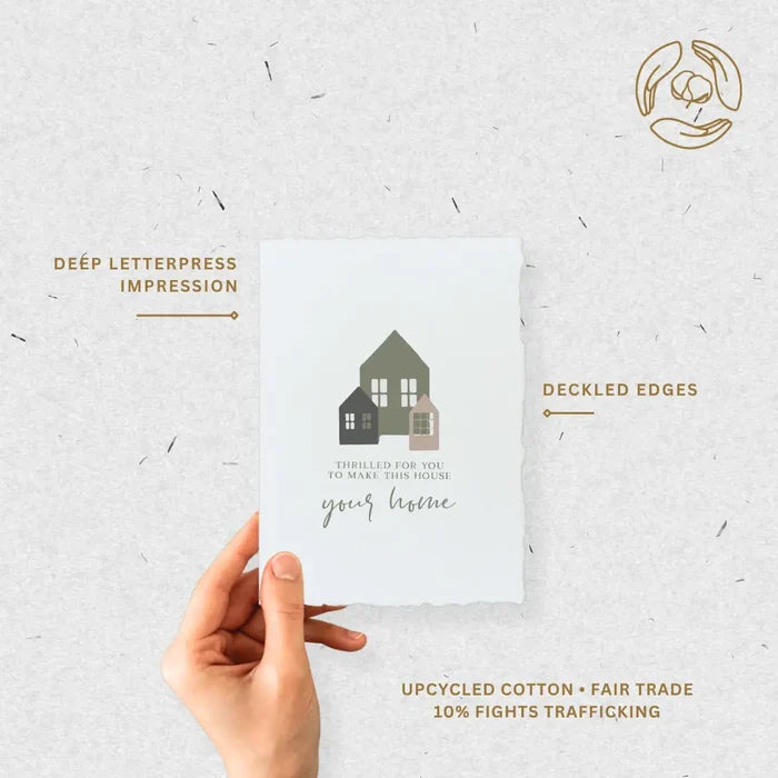 Make this house your home- Greeting Card