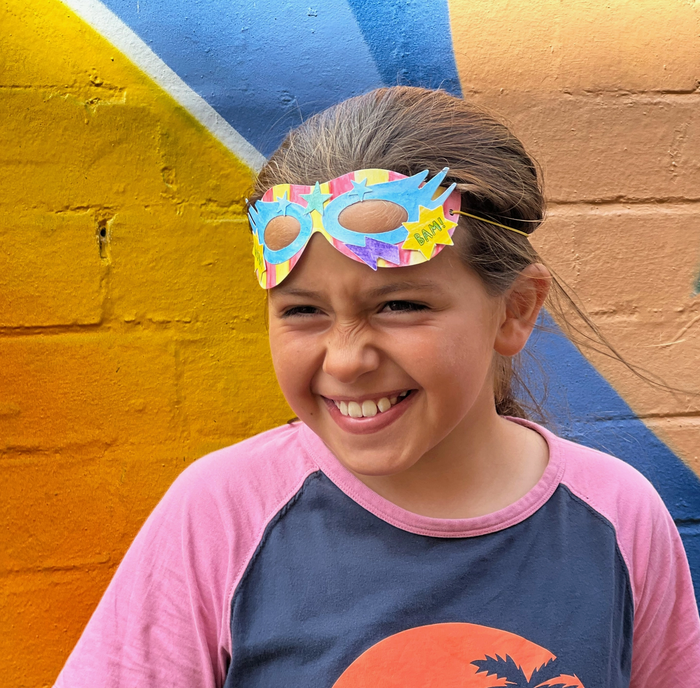Make Your Own Superhero Mask