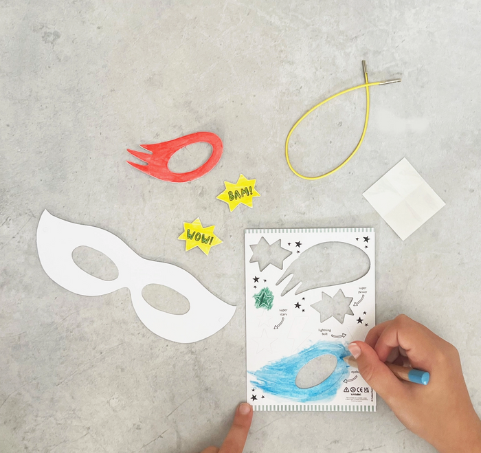 Make Your Own Superhero Mask